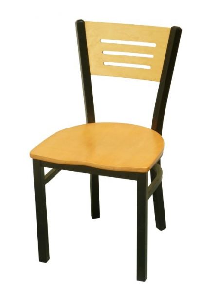 Three Line Laminated Back Restaurant Chair SC455N