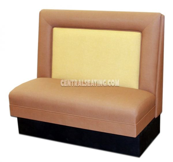 Upholstered Dining Booth with Picture Frame Design B1005P
