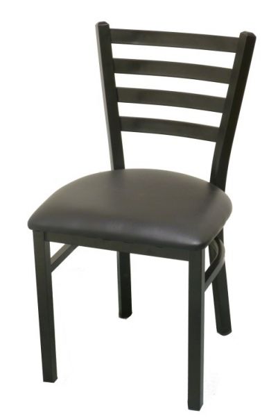 Ladderback Metal Restaurant Chair SC445MB