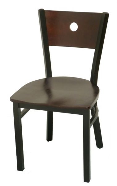 Laminated Wood Back Dining Chair SC449M