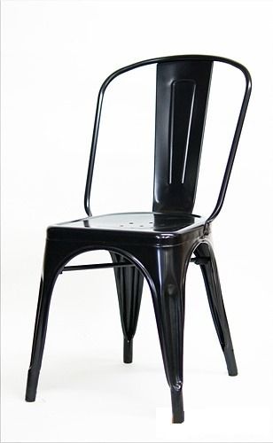 Classic Restaurant Industrial Chair in Black Color SC781B 