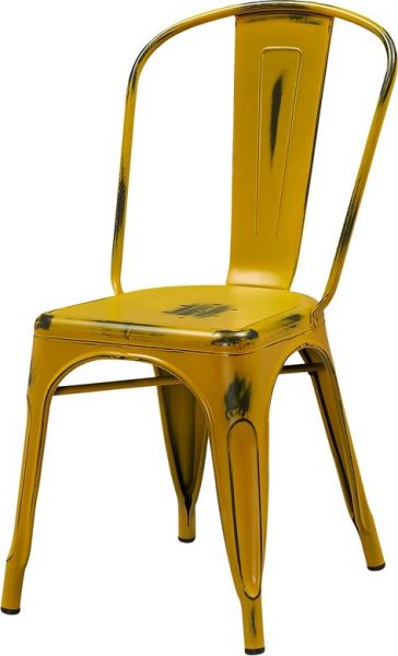 Classic Restaurant Tolix Chair in Yellow Color SC781DY