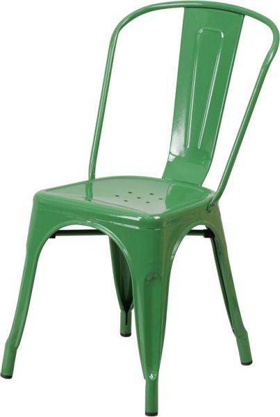 Classic Restaurant Tolix Chair in Green Color SC781G