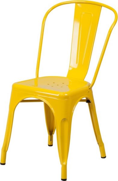 Classic Restaurant Tolix Chair in Yellow Color SC781Y