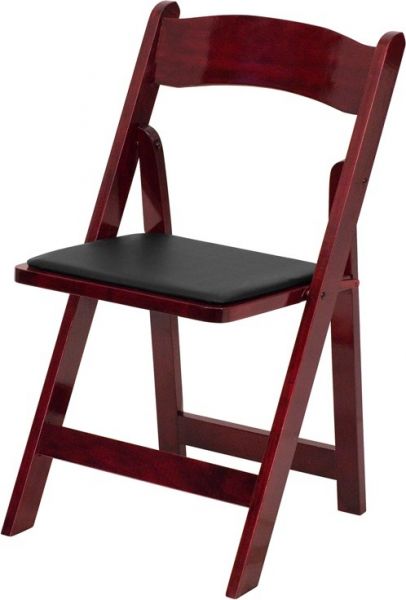 Mahogany Wood Folding Chair WFC60-M
