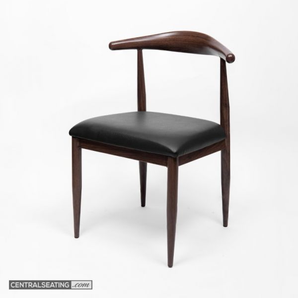 Commercial Elbow Dining Chair, Walnut Frame SC155W