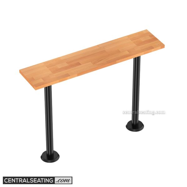 Shop our premium butcher block solid wood bar table in a natural finish. Crafted from solid beechwood, it exudes durability and rustic charm. Elevate your bar or restaurant ambiance with this popular choice. Buy online now for a warm and inviting atmosphe