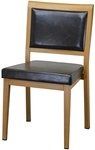 Wood Style Metal Chair in Square Shape SC420NB