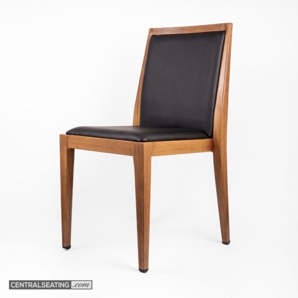 Contract Grade Modern Stack Dining Chair in Natural Color SC955N
