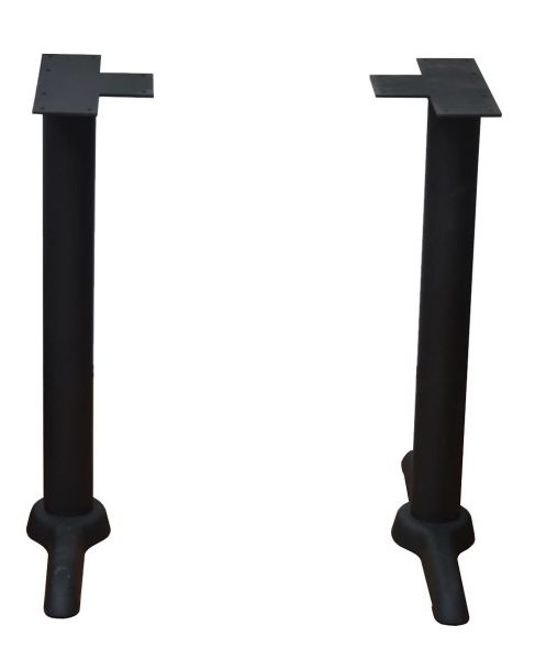 Handicap Steel End Table Bases - Set of 2 Steel T Base Table Legs TBHC2205x2
