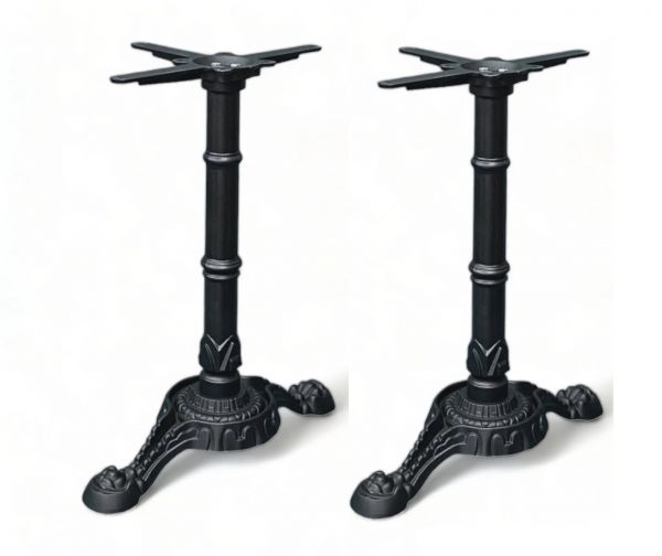 Vintage T-Base Table Support | Cast Iron Strength