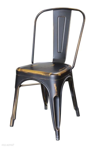 Classic Restaurant Industrial Chair in Antique Black Frame SC781AB