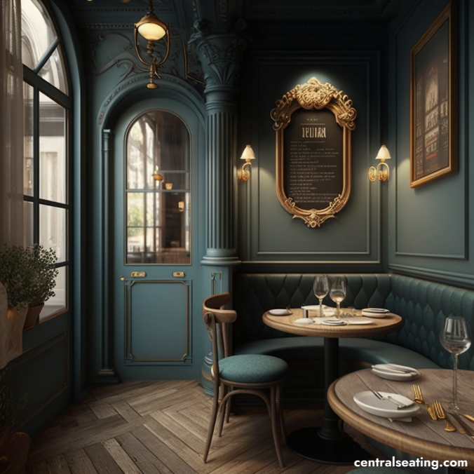 French Bistro Restaurant Interior Design