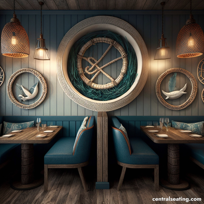 Nautical Chic Restaurant Interior Design