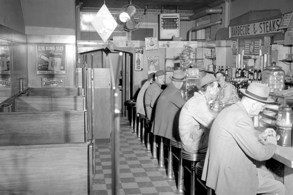 1950's Road Side Diner in Virginia. The Library of Virginia FLCKR CCO