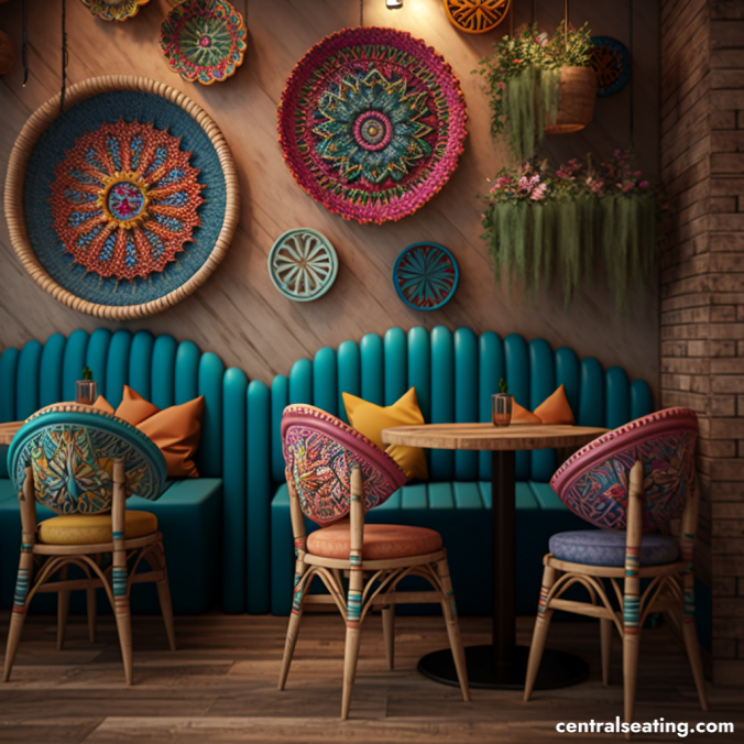 Bohemian Whimsy Restaurant Interior Design