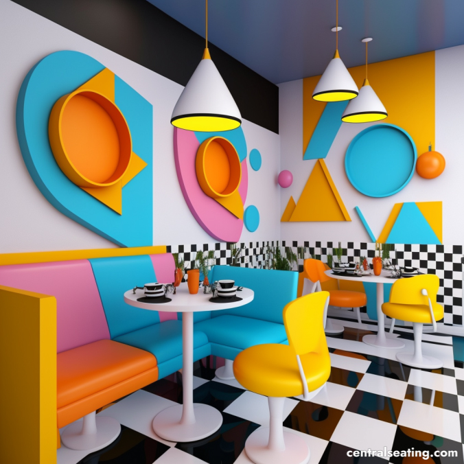 Pop Art Fun Restaurant Interior Design