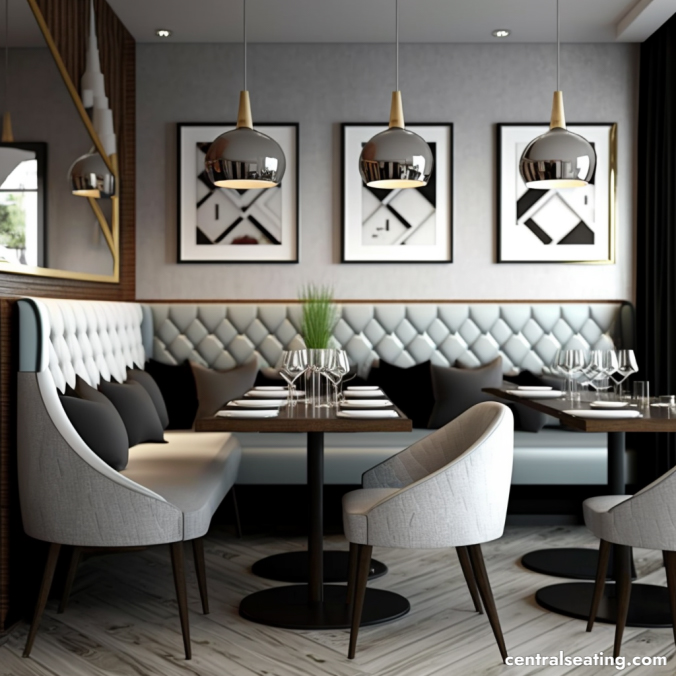 Contemporary Cool  Restaurant Interior Design