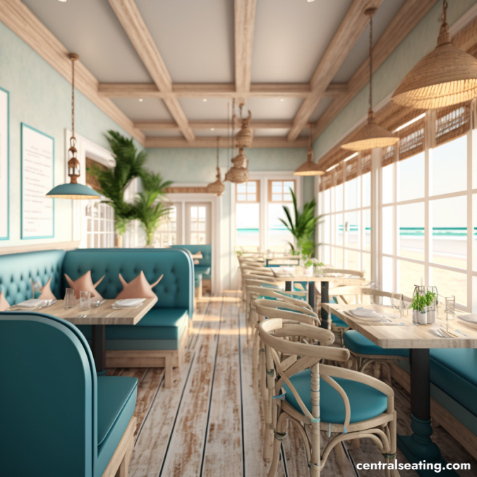 Beach Vibes Restaurant Interior Design