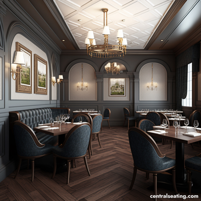 Classic Sophistication Restaurant Interior Design