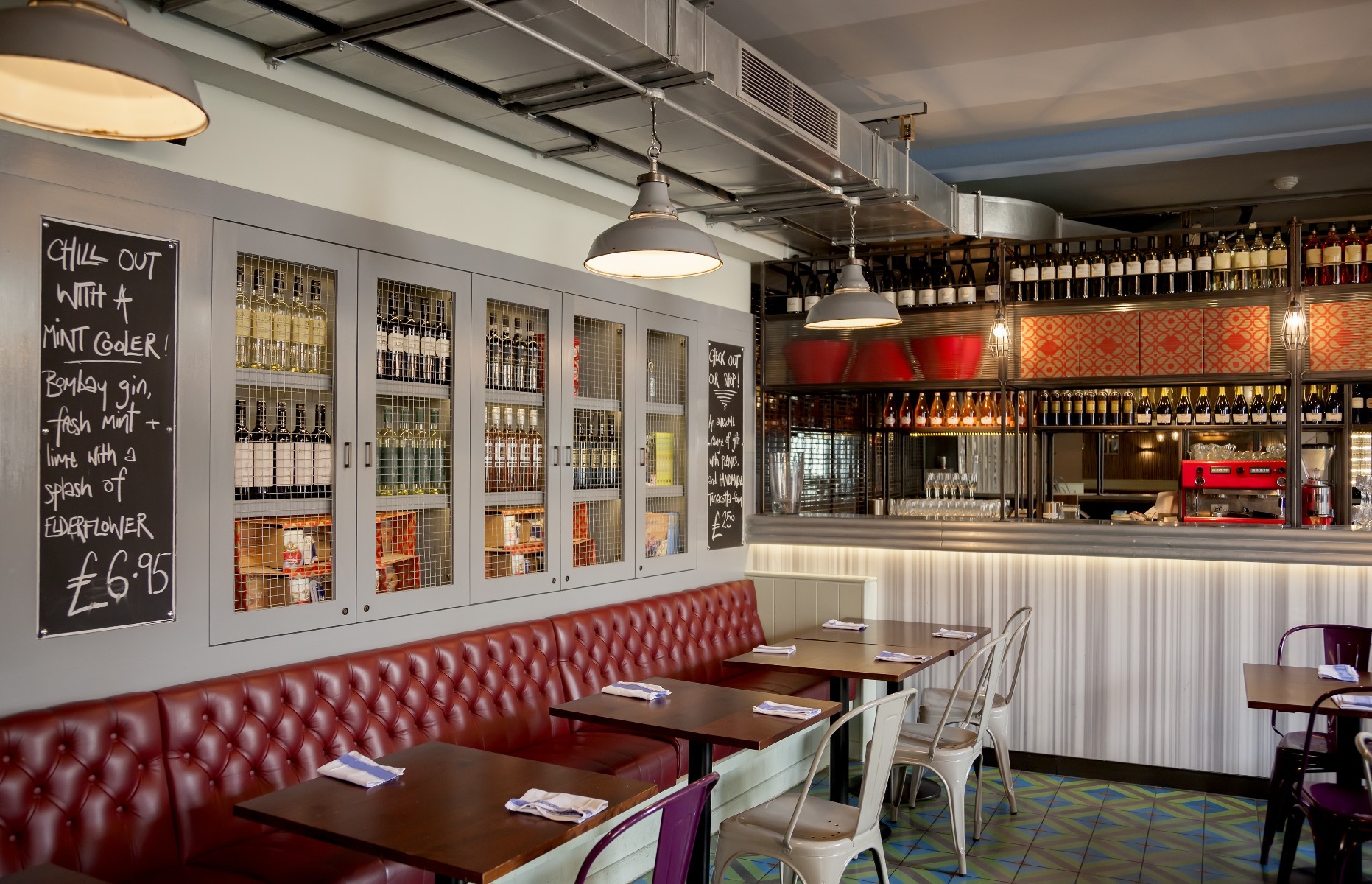 banquette booth seating